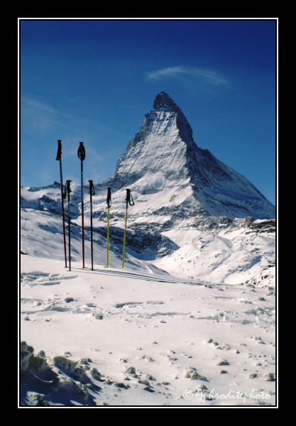 02 Cervin en hiver